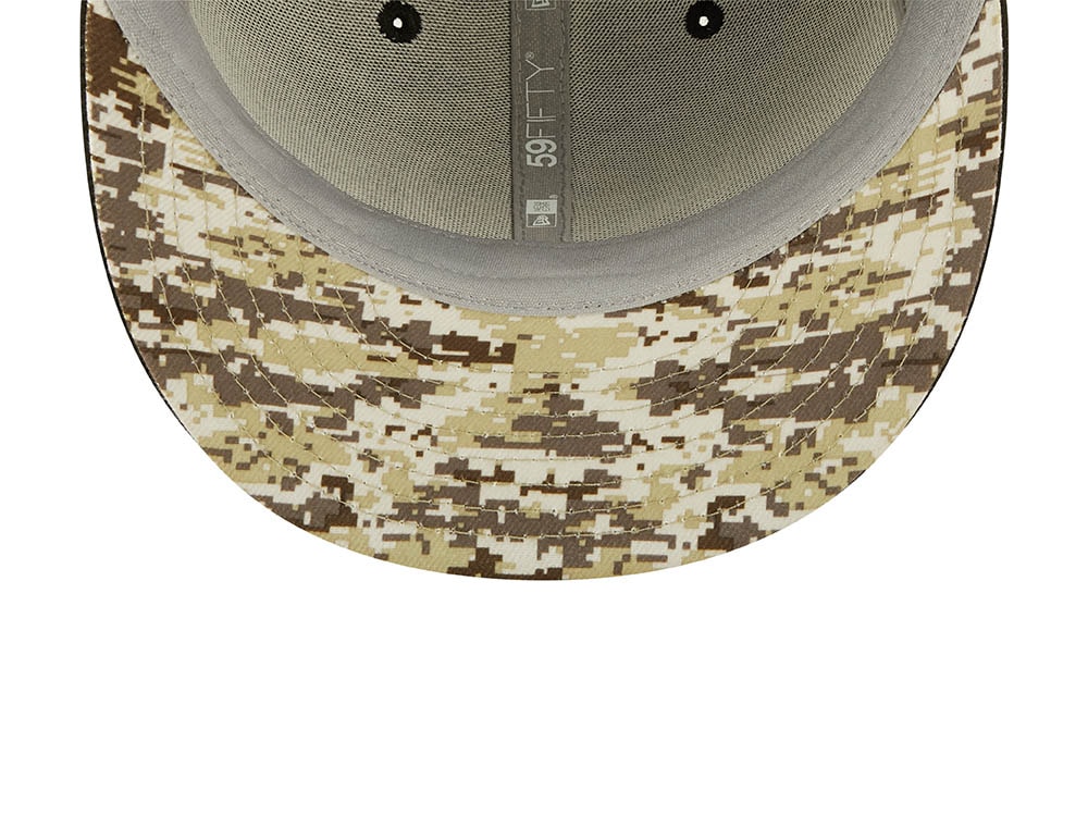 New Era Carolina Panthers Salute to Service 2022 Fitted 59Fifty Casquette