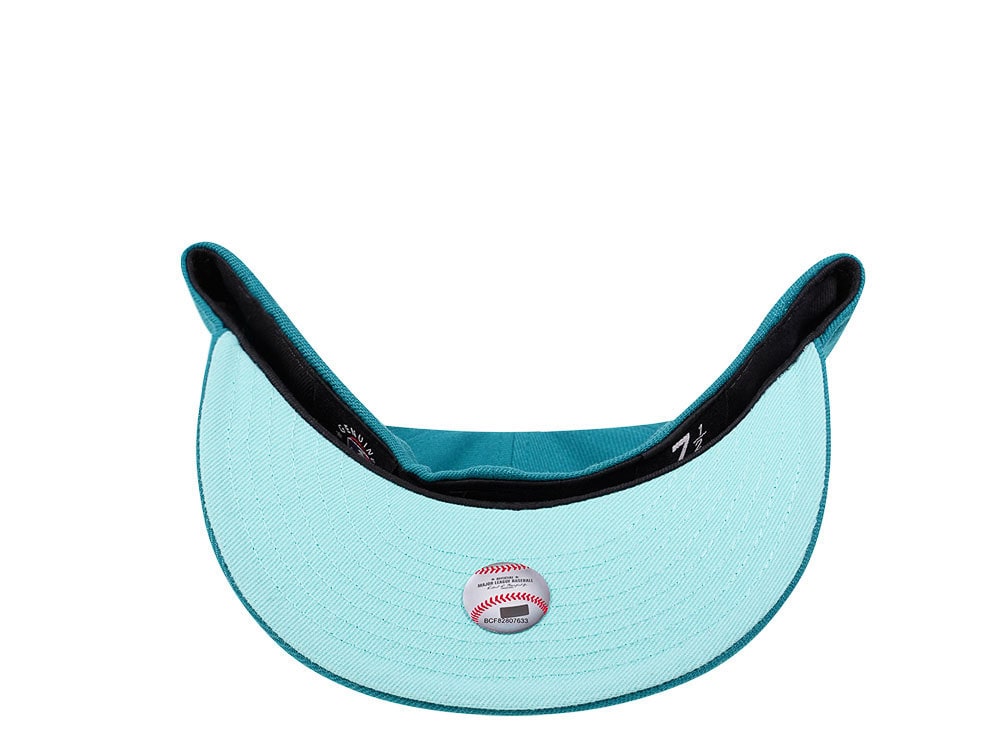 New Era San Diego Padres Fresh Blue and Mint Edition 59Fifty Fitted Casquette