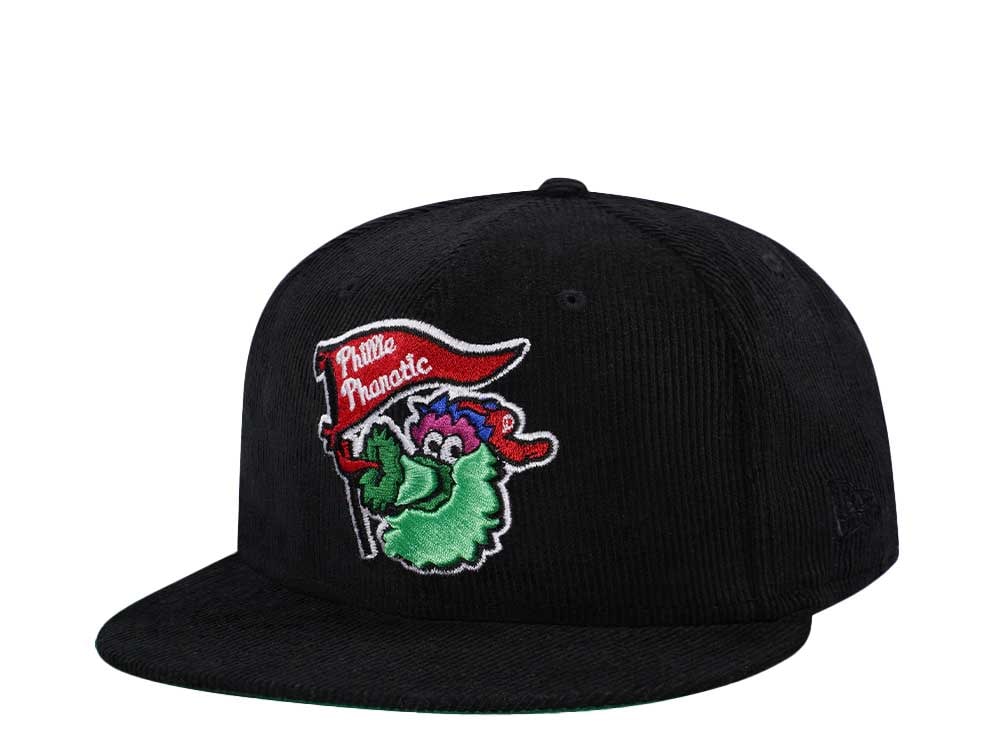 New Era Philadelphia Phillies Phillie Phanatic Black Cord Edition 59Fifty Fitted Casquette