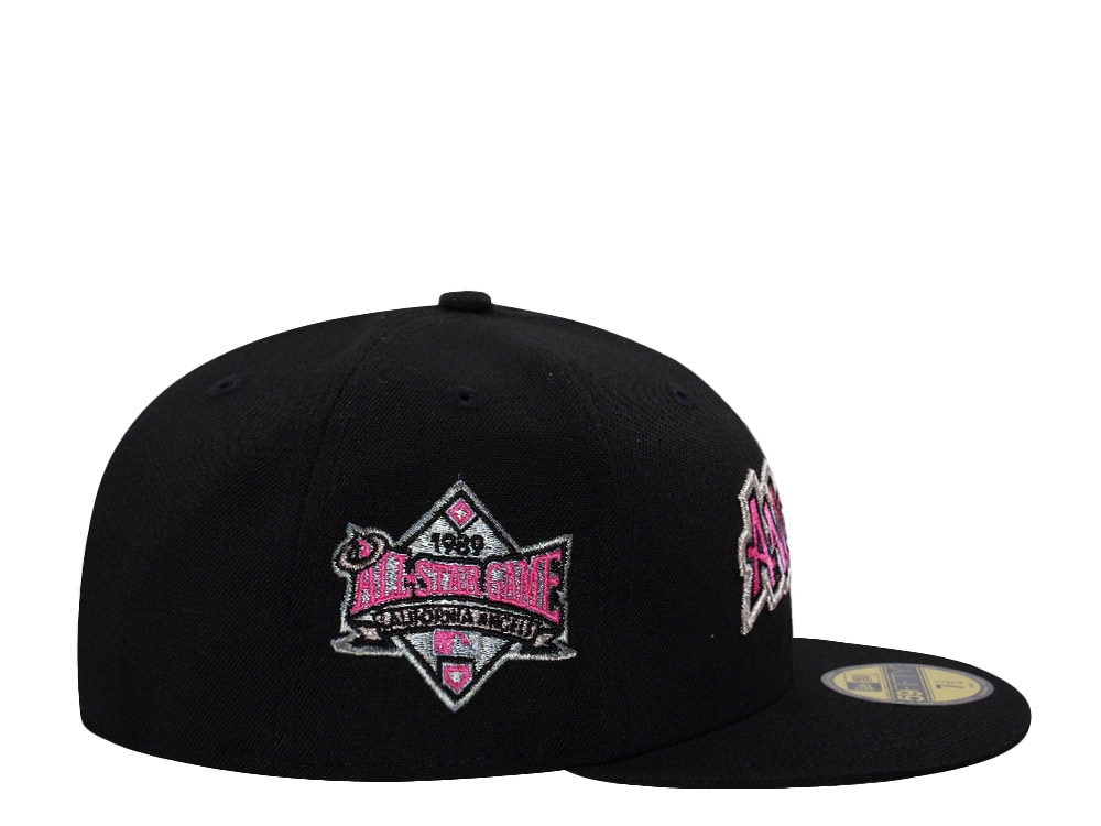 New Era Anaheim Angels All Star Game 1989 Black Prime Edition 59Fifty Fitted Casquette