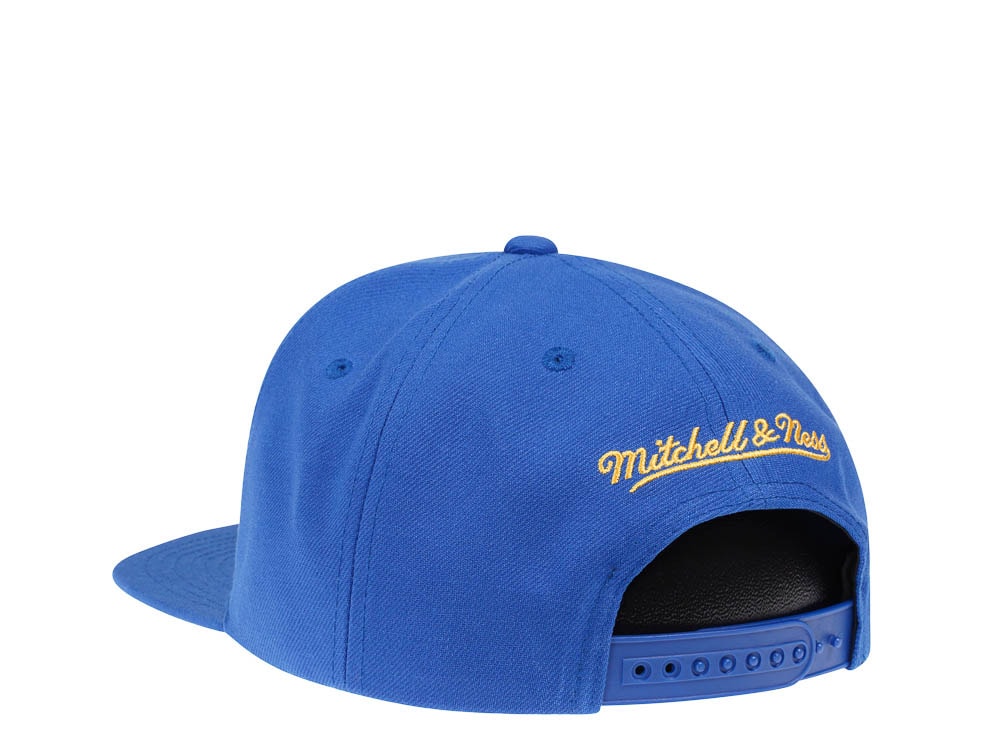 Mitchell & Ness Golden State Warriors NBA Embroidery Glitch Hardwood Classic Snapback Casquette