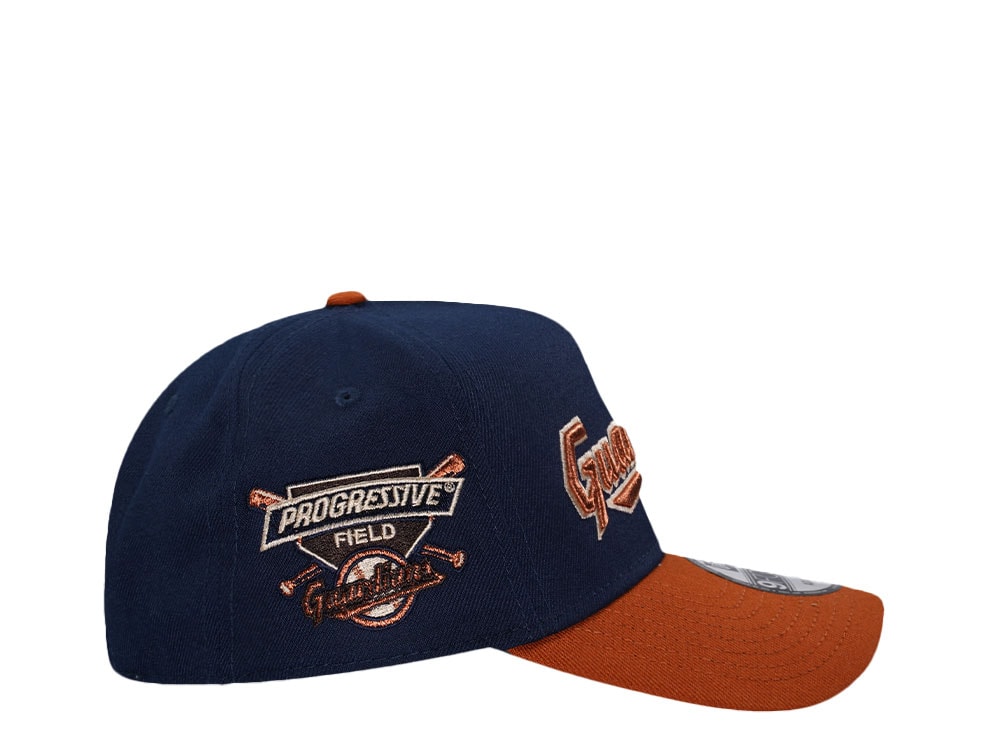 New Era Cleveland Guardians Progressive Field Copper Two Tone 9Forty A Frame Snapback Casquette