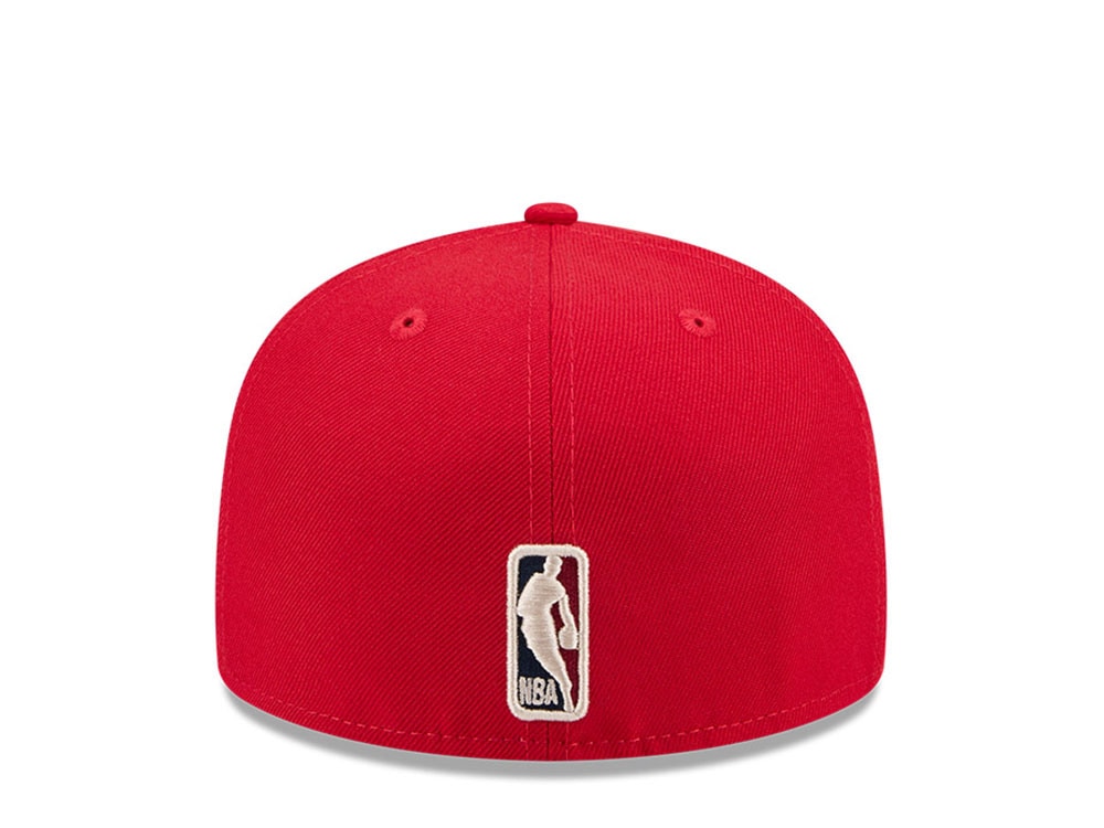 New Era Atlanta Hawks HWC 25th Anniversary Red 59Fifty Fitted Casquette