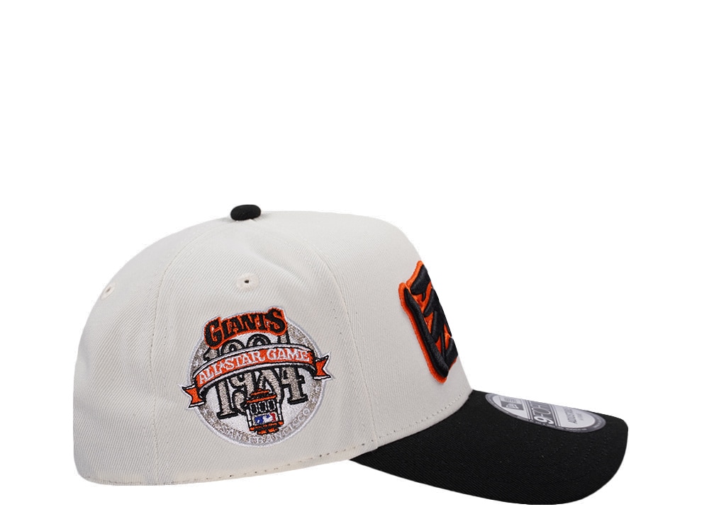 New Era San Francisco Giants All Star Game 1984 Kanji Chrome Two Tone Edition 9Forty A Frame Snapback Casquette