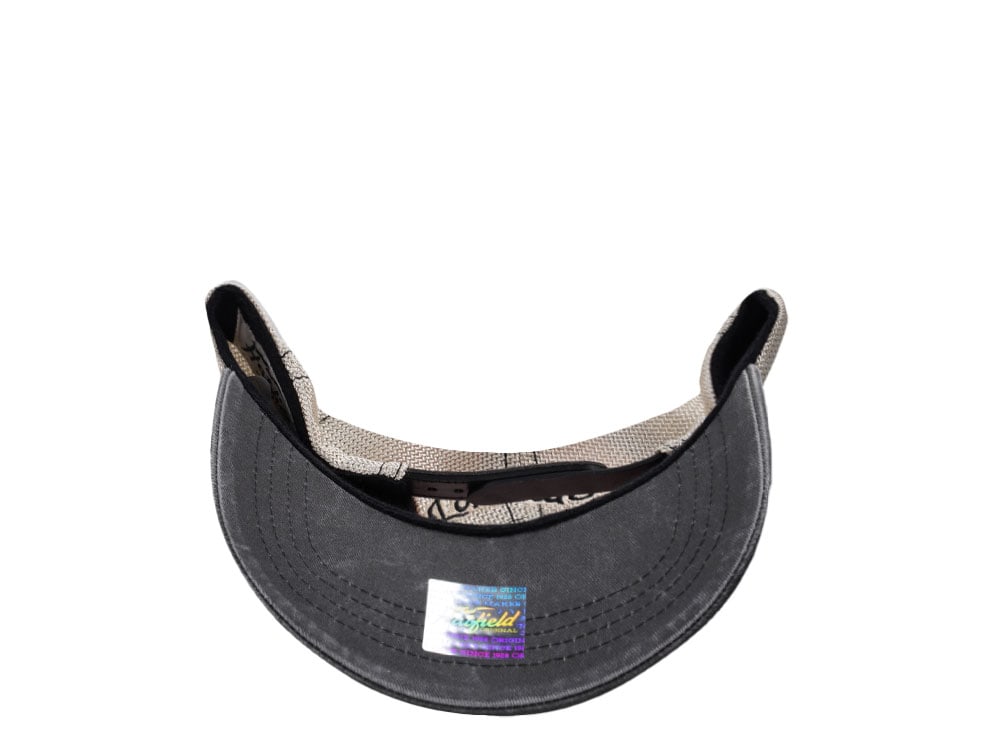 Hatfield Wolf Orange Black Trucker Snapback Casquette