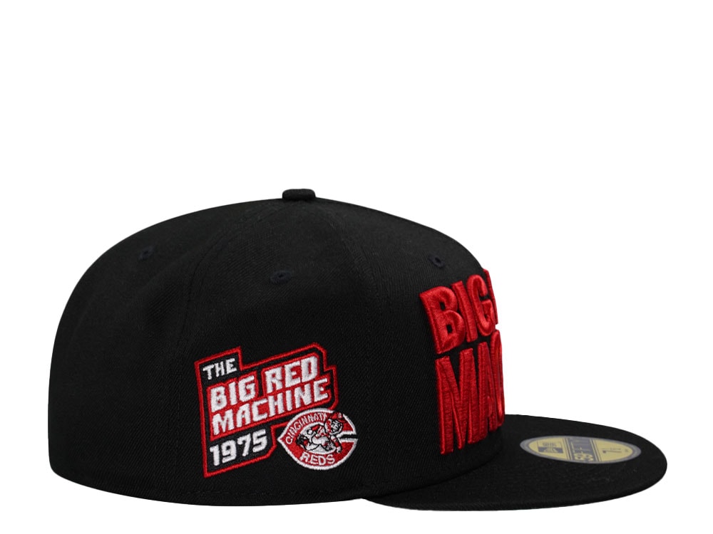New Era Cincinnati Reds Big Red Machine 1975 Throwback Edition 59Fifty Fitted Casquette