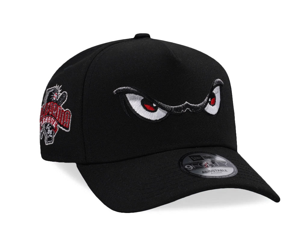 New Era Lake Elsinore Storm California League Black Prime Edition 9Forty A Frame Snapback Casquette