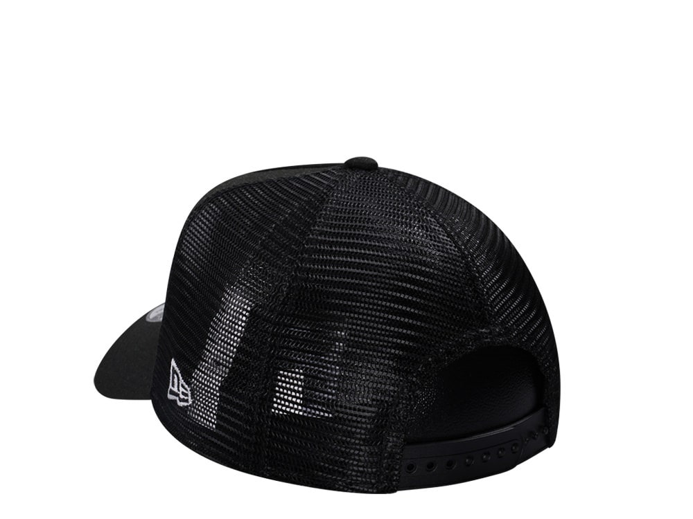 New Era Los Angeles Dodgers Classic Black Trucker A Frame 9Forty Snapback Casquette
