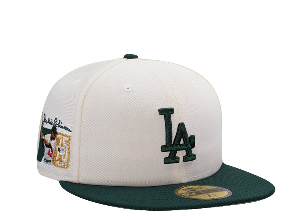 New Era Los Angeles Dodgers Jackie Robinson Chrome Two Tone Edition 59Fifty Fitted Casquette