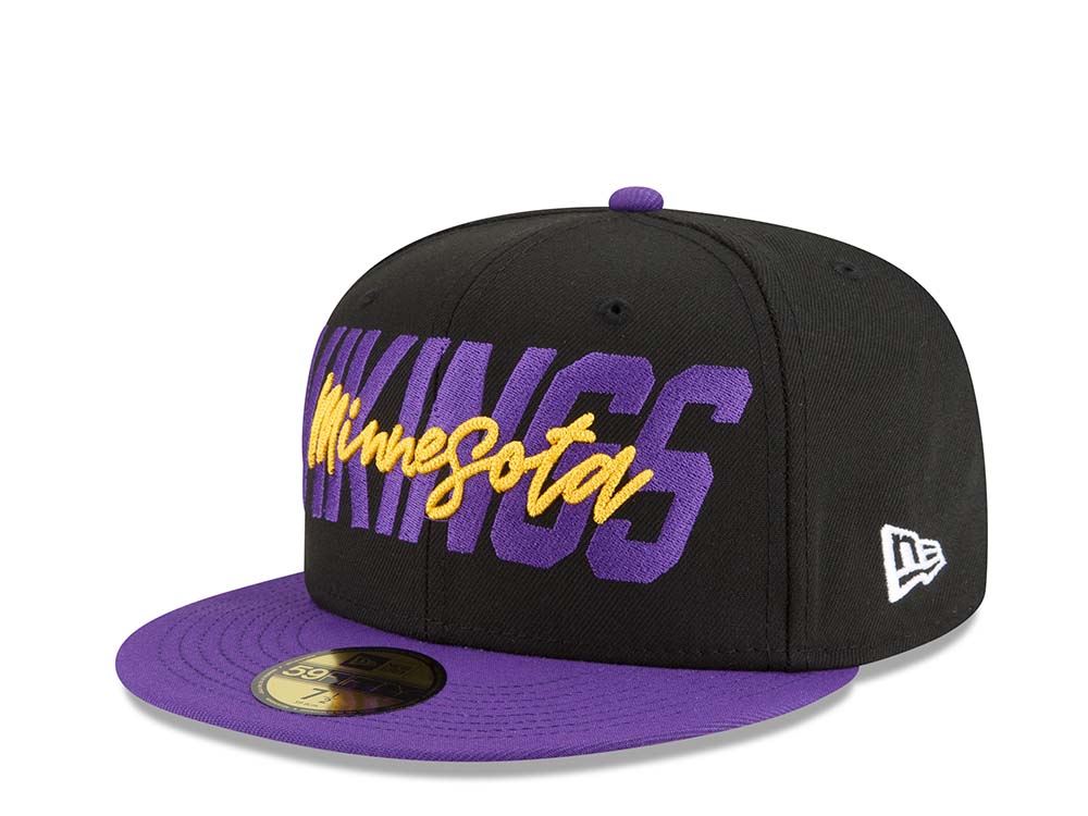 New Era Minnesota Vikings NFL Draft 22 59Fifty Fitted Casquette