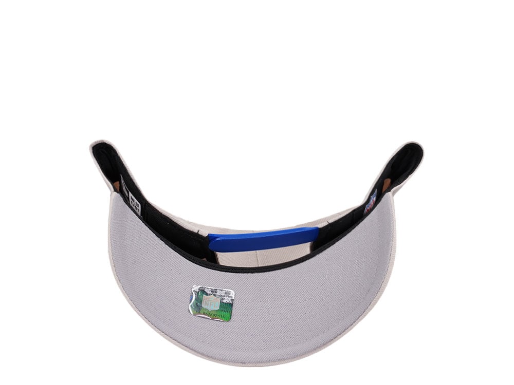 New Era Los Angeles Rams Script Stone White Edition 9Forty A Frame Snapback Casquette