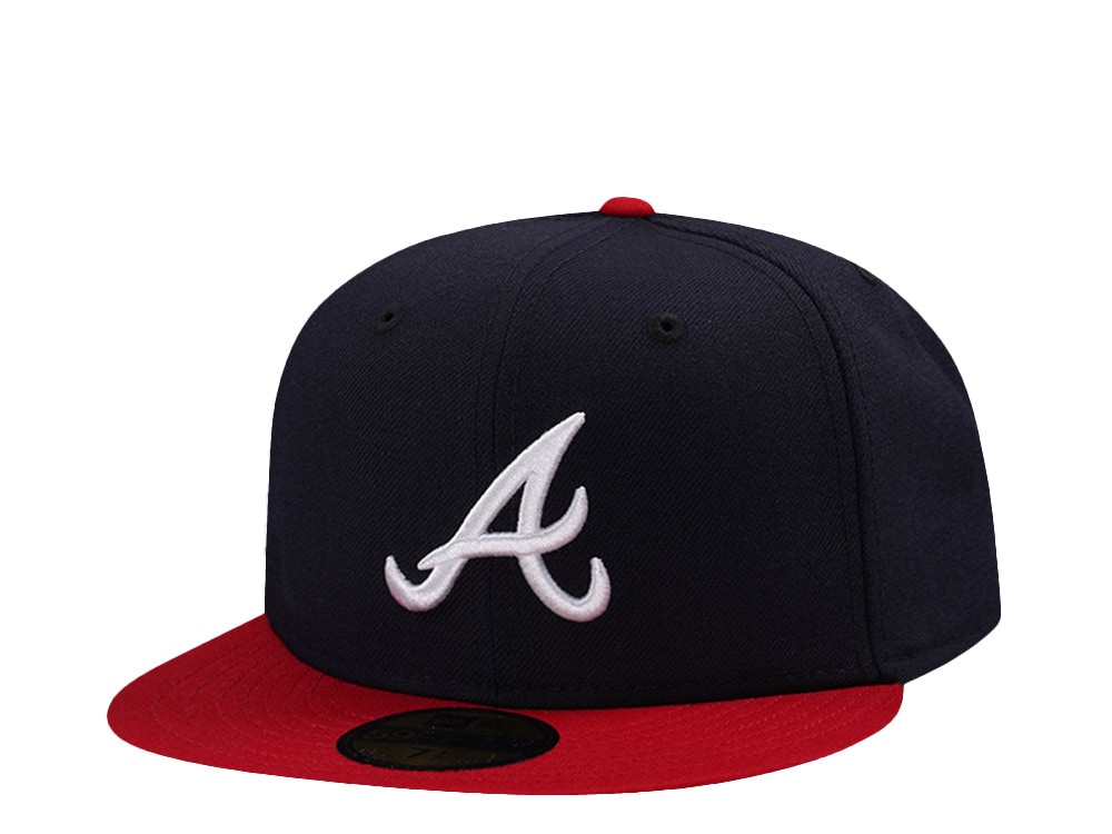 New Era Atlanta Braves Wool Authentic On-Field Green Two Tone Edition 59Fifty Fitted Casquette
