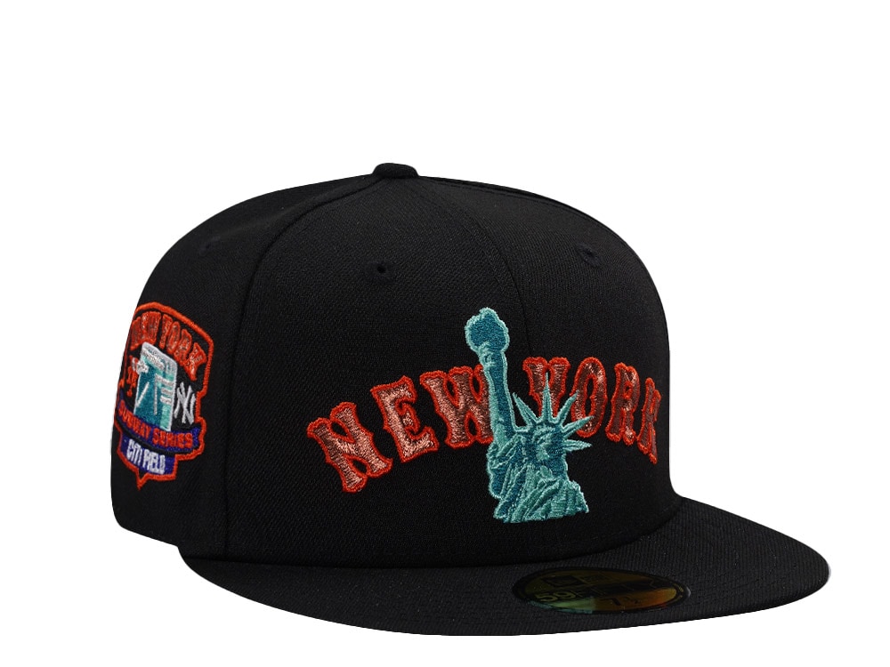 New Era New York Mets Subway Series Statue Black Prime Edition 59Fifty Fitted Casquette