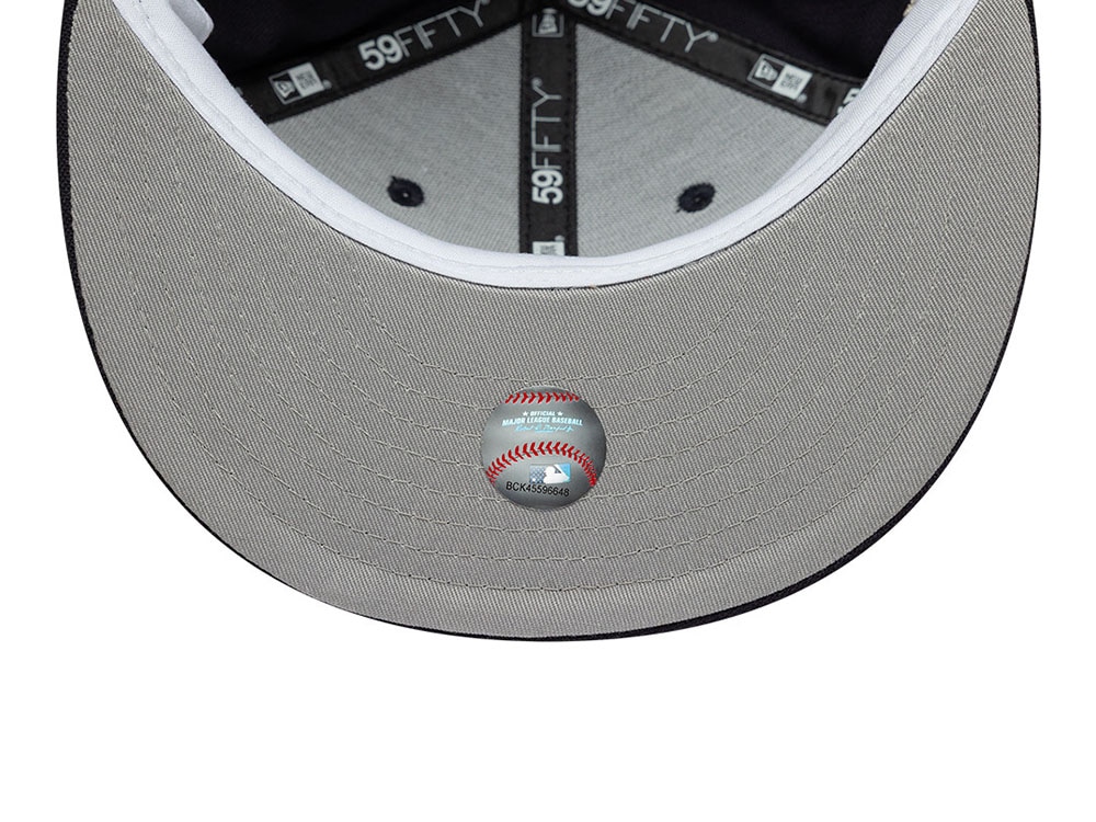 New Era New York Yankees World Series 1998 Navy Prime Dogear Edition 59Fifty Dogear Fitted Casquette