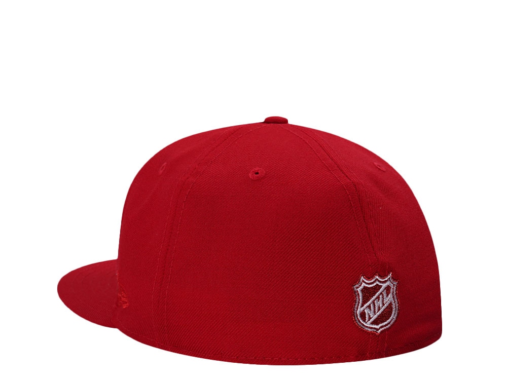 New Era Montreal Canadiens All Star 1990 Scarlet Throwback Wool Edition 59Fifty Fitted Casquette