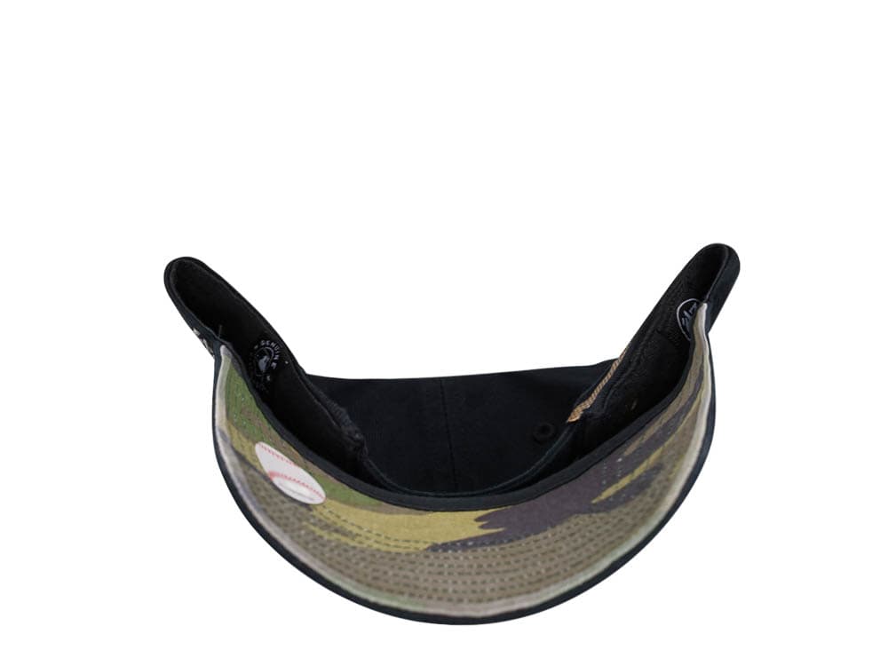 47Brand New York Yankees Black Ballpark Camo Clean Up Strapback Casquette