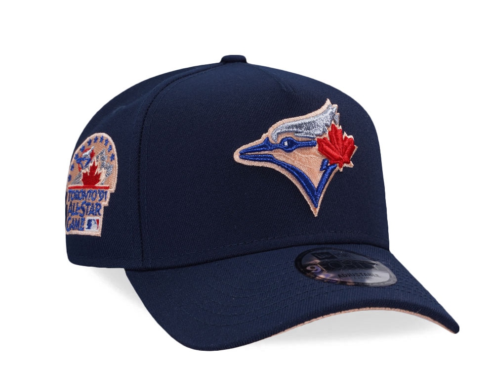 New Era Toronto Blue Jays All Star Game 1991 Navy Prime Edition 9Forty A Frame Snapback Casquette