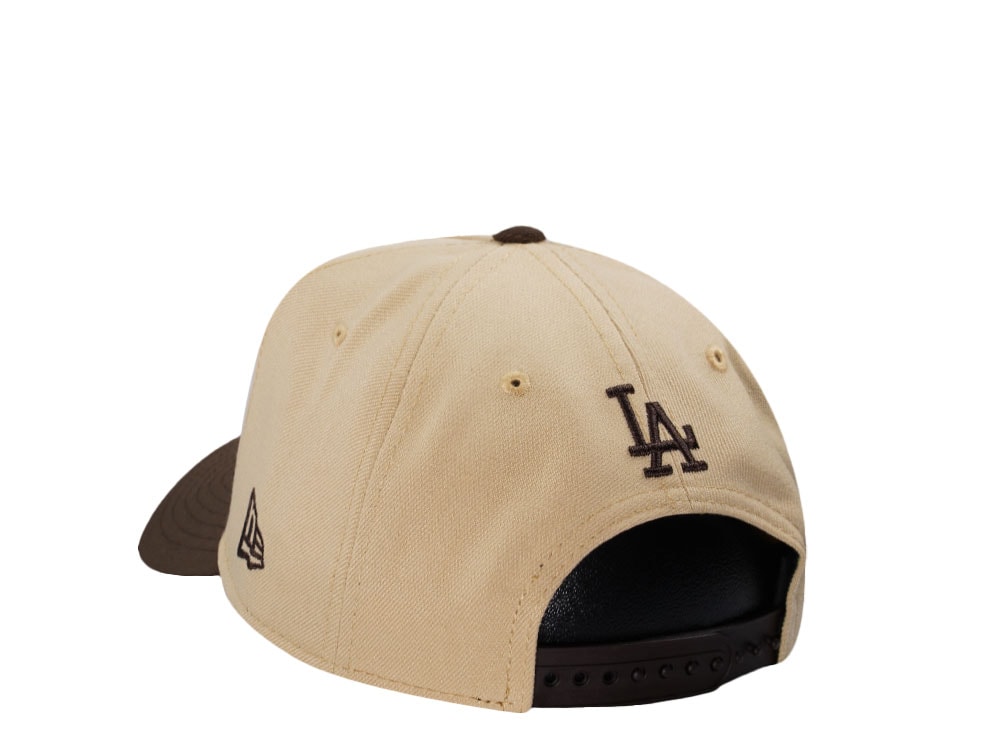 New Era Los Angeles Dodgers Ohtani Vegas Gold Two Tone Edition 9Forty A Frame Snapback Casquette