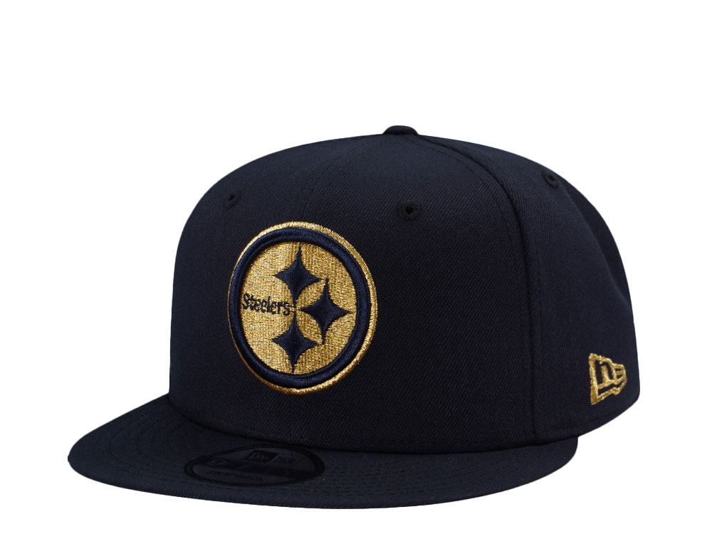 New Era Pittsburgh Steelers Classic Navy Prime Edition 9Fifty Snapback Casquette