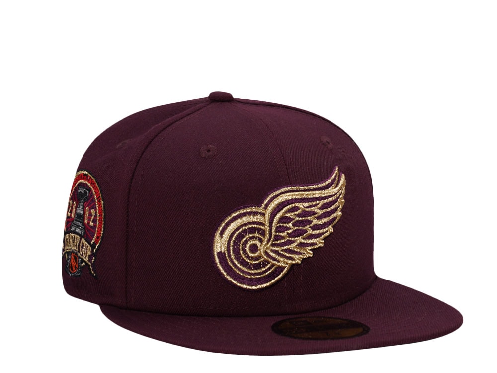 New Era Detroit Red Wings Stanley Cup 2002 The Captain Edition 59Fifty Fitted Casquette