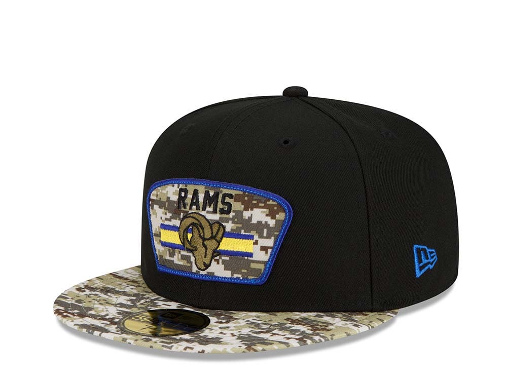 New Era Los Angeles Rams Salute to Service 21 59Fifty Fitted Casquette