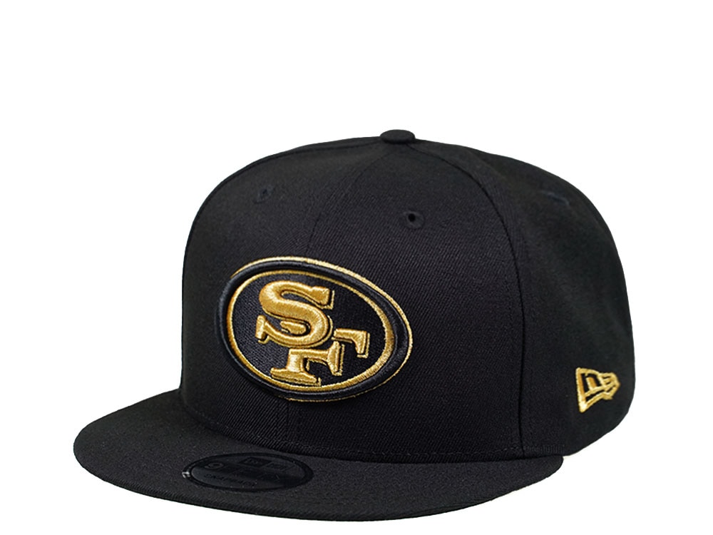 New Era San Francisco 49ers Black and Gold Edition 9Fifty Snapback Casquette