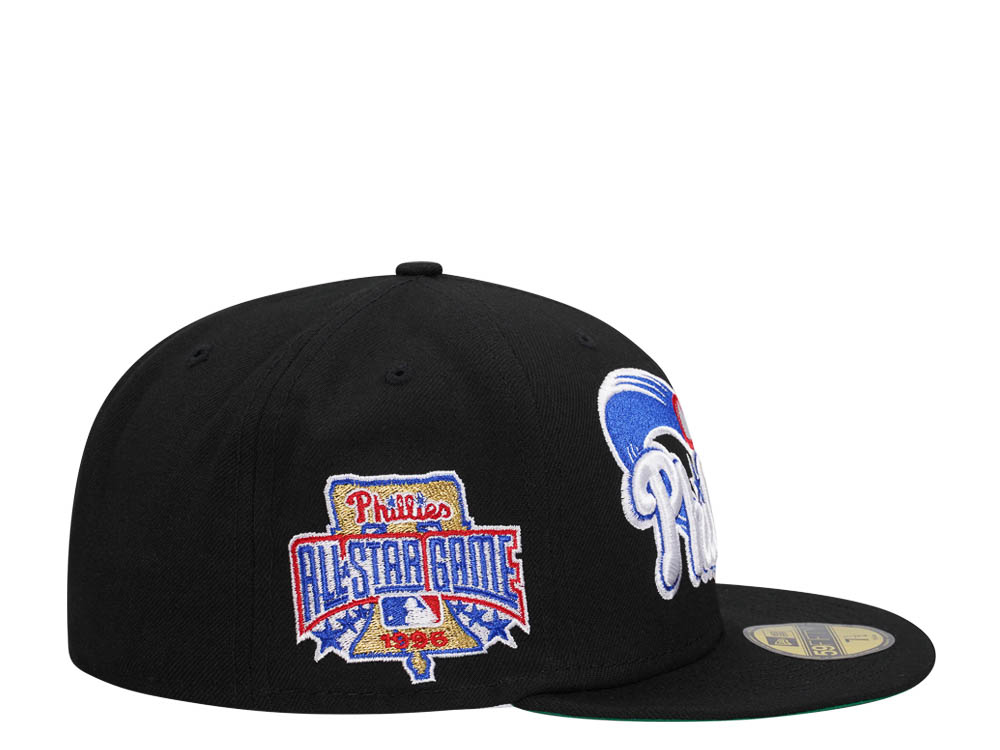 New Era Philadelphia Phillies All Star Game 1996 Black Throwback Edition 59Fifty Fitted Casquette