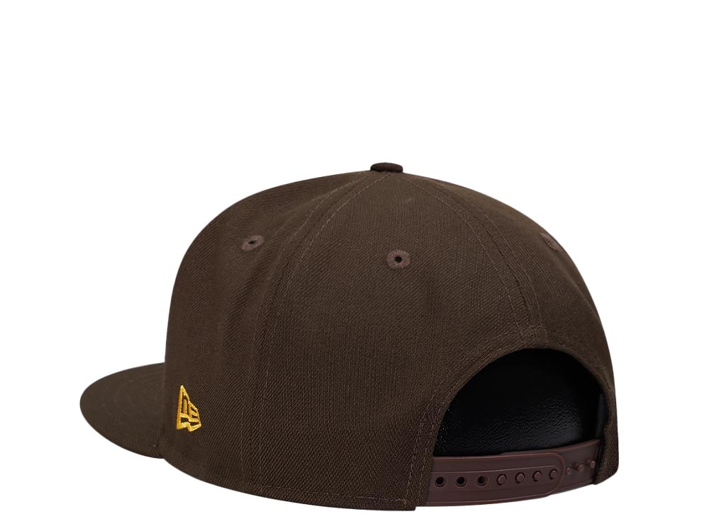 New Era San Diego Padres Walnut Classic Edition 9Fifty Snapback Casquette