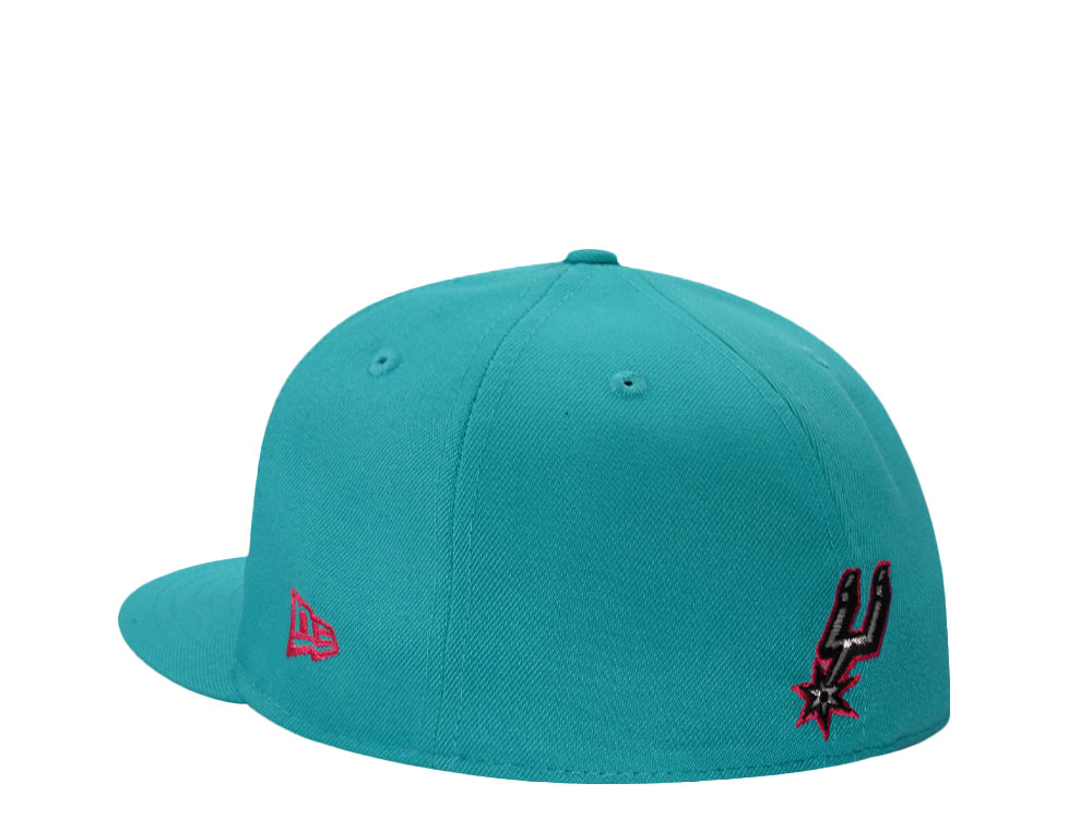 New Era San Antonio Spurs All Star Weekend Teal Prime Edition 59Fifty Fitted Casquette