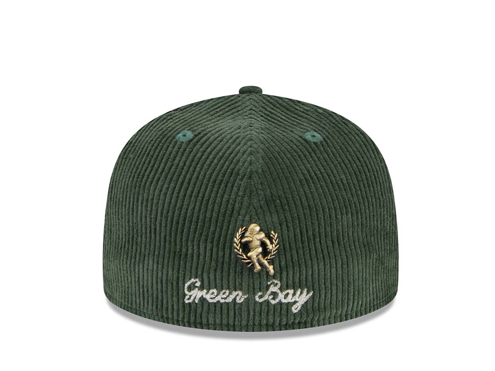 New Era Green Bay Packers Letterman Pin 59Fifty Fitted Casquette