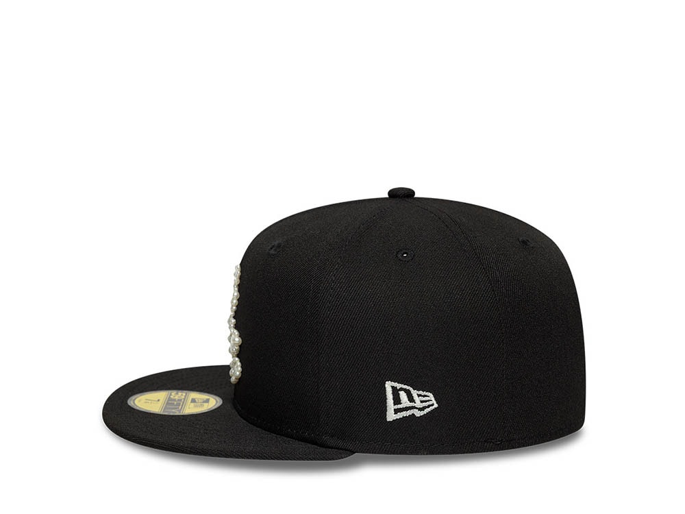 New Era Chicago White Sox Faux Pearl Black Prime Edition 59Fifty Fitted Casquette
