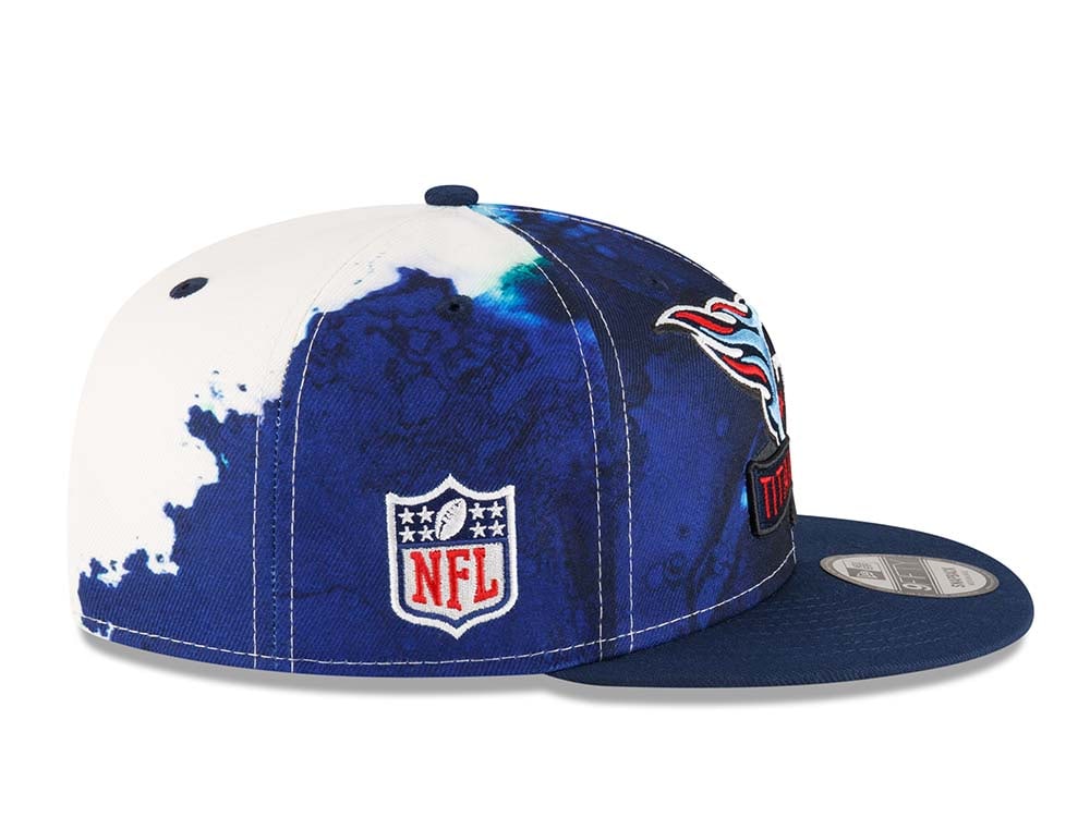 New Era Tennessee Titans Ink NFL Sideline 2022 9Fifty Snapback Casquette