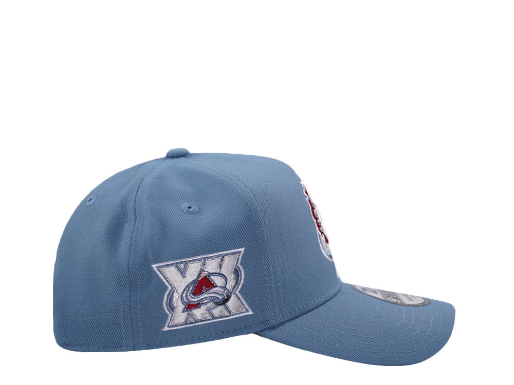 New Era Colorado Avalanche 30th Anniversary Faded Blue Prime Edition 9Forty A Frame Snapback Casquette
