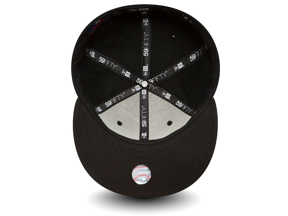 New Era Los Angeles Dodgers Plain Black Prime Edition 59Fifty Fitted Casquette