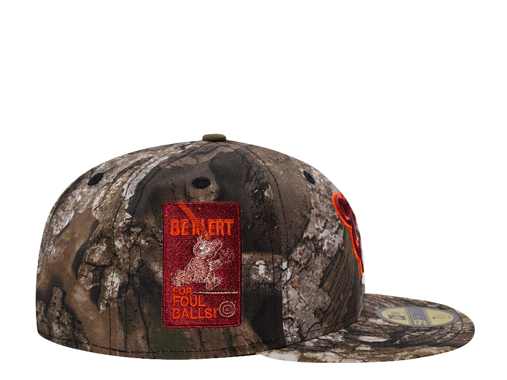 New Era Chicago Cubs Stay Alert Realtree APX Prime Edition 59Fifty Fitted Casquette