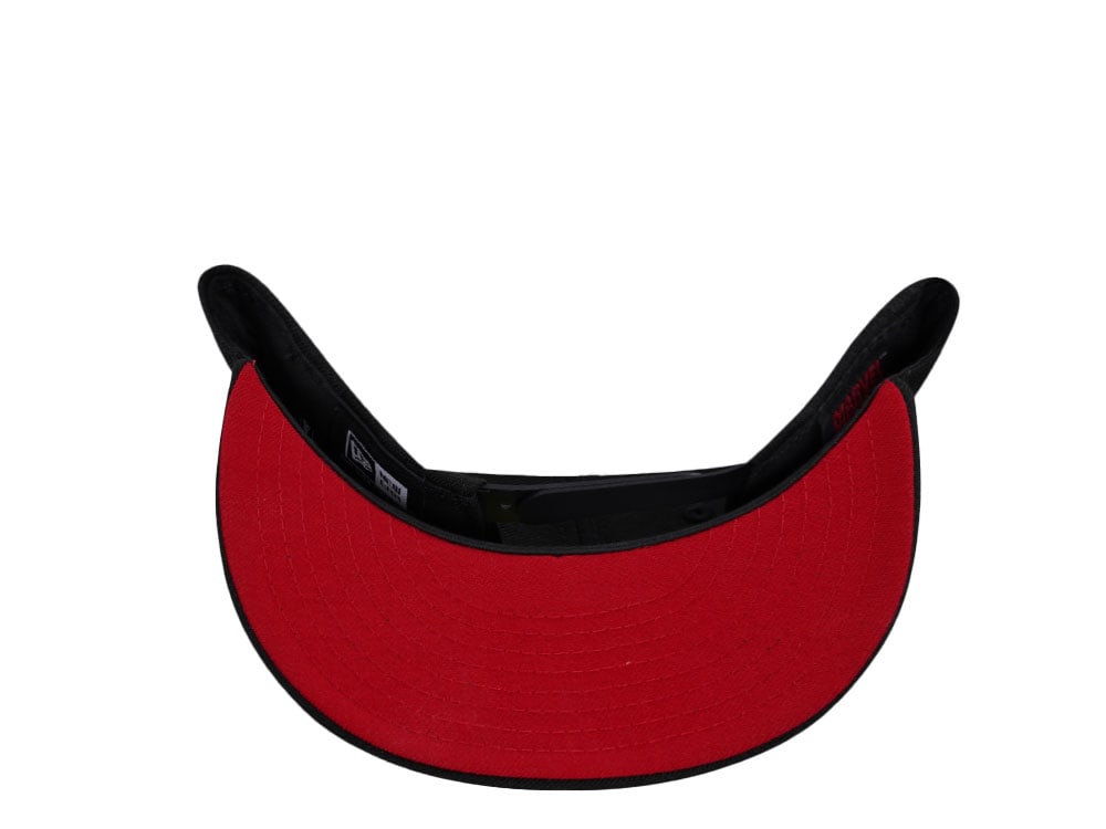 New Era Hydra Black and Red Edition 9Fifty Snapback Casquette