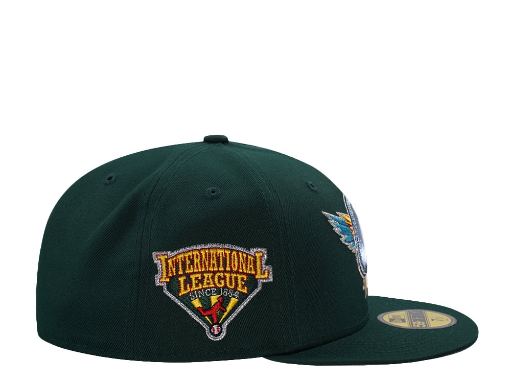 New Era Charlotte Knights Dark Green Prime Edition 59Fifty Fitted Casquette