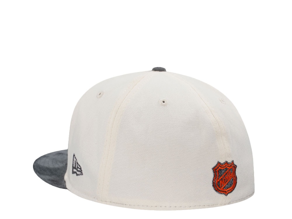 New Era Anaheim Ducks 10th Anniversary Chrome Two Tone Edition 59Fifty Fitted Casquette
