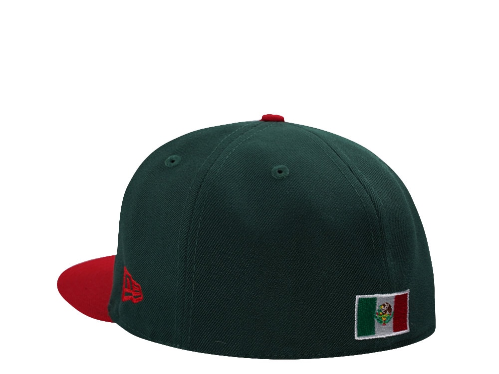 New Era Mexico Dark Green Two Tone Edition 59Fifty Fitted Casquette