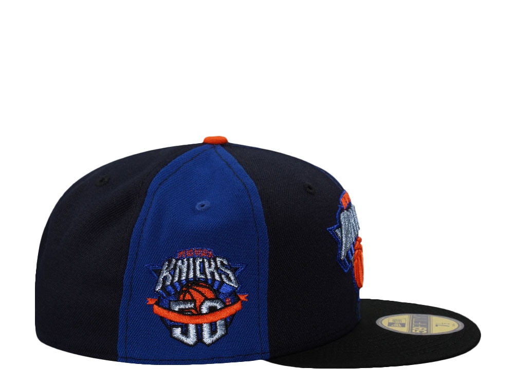 New Era New York Knicks 50th Anniversary Blue Pinwheel Edition 59Fifty Fitted Casquette