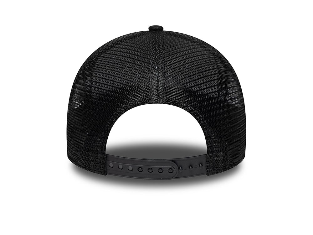 New Era Liverpool Fc Iridescent Logo Black Prime Edition 9Forty A Frame Trucker Snapback Casquette