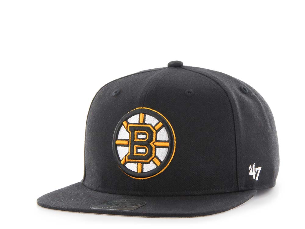 47Brand Boston Bruins Sure Shot Captain Snapback Casquette