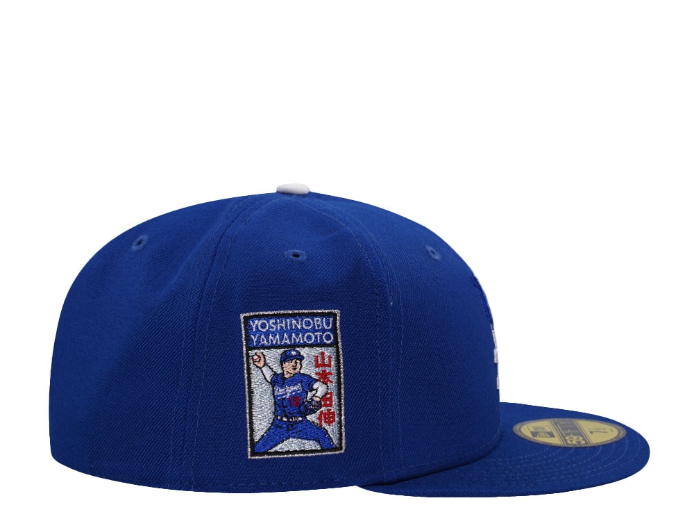 New Era Los Angeles Dodgers Yamamoto Royal Blue Prime Edition 59Fifty Fitted Casquette