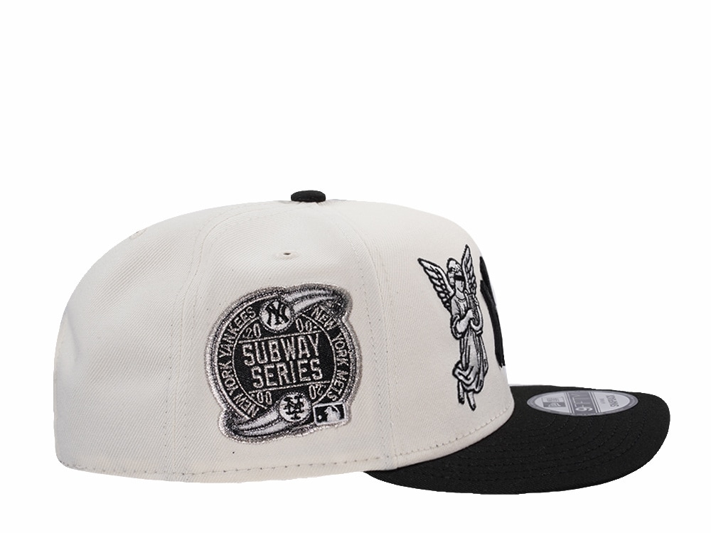 New Era New York Yankees Subway Series Angel Chrome Two Tone Edition 9Fifty A Frame Snapback Casquette