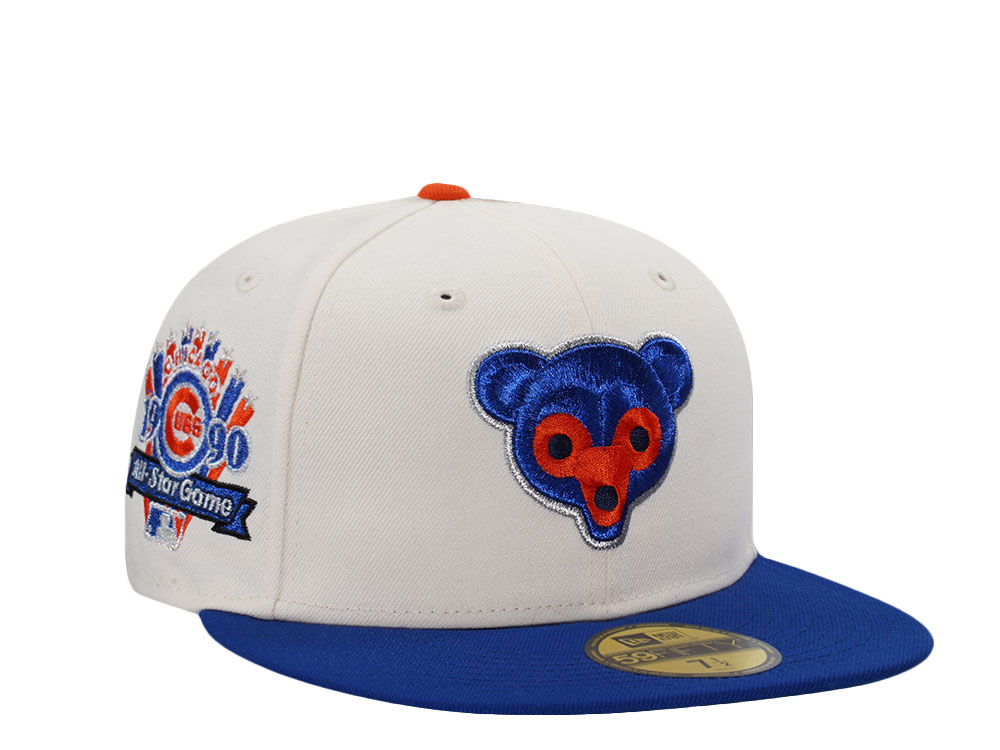 New Era Chicago Cubs All Star Game 1990 Chrome Two Tone Edition 59Fifty Fitted Casquette