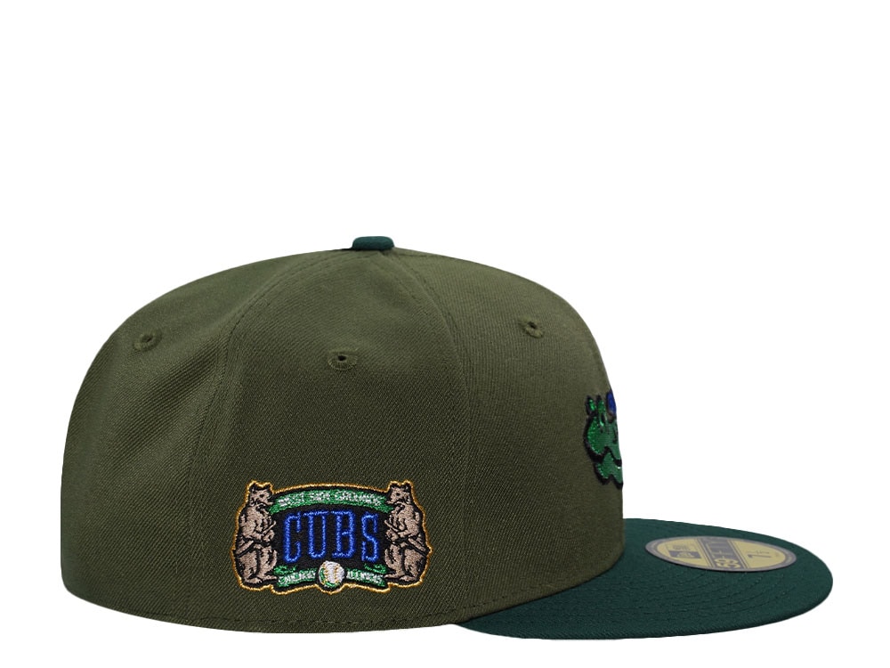New Era Chicago Cubs West Side Grounds Dark Green Two Tone Edition 59Fifty Fitted Casquette