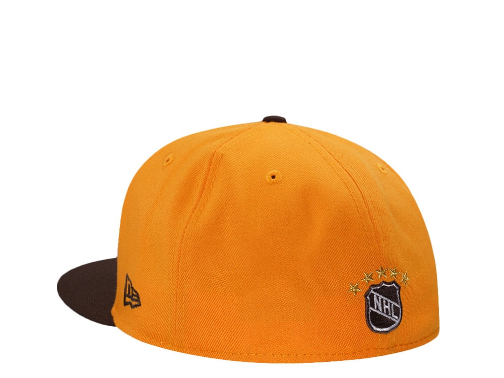 New Era Boston Bruins 50th Anniversary Walnut Two Tone Edition 59Fifty Fitted Casquette