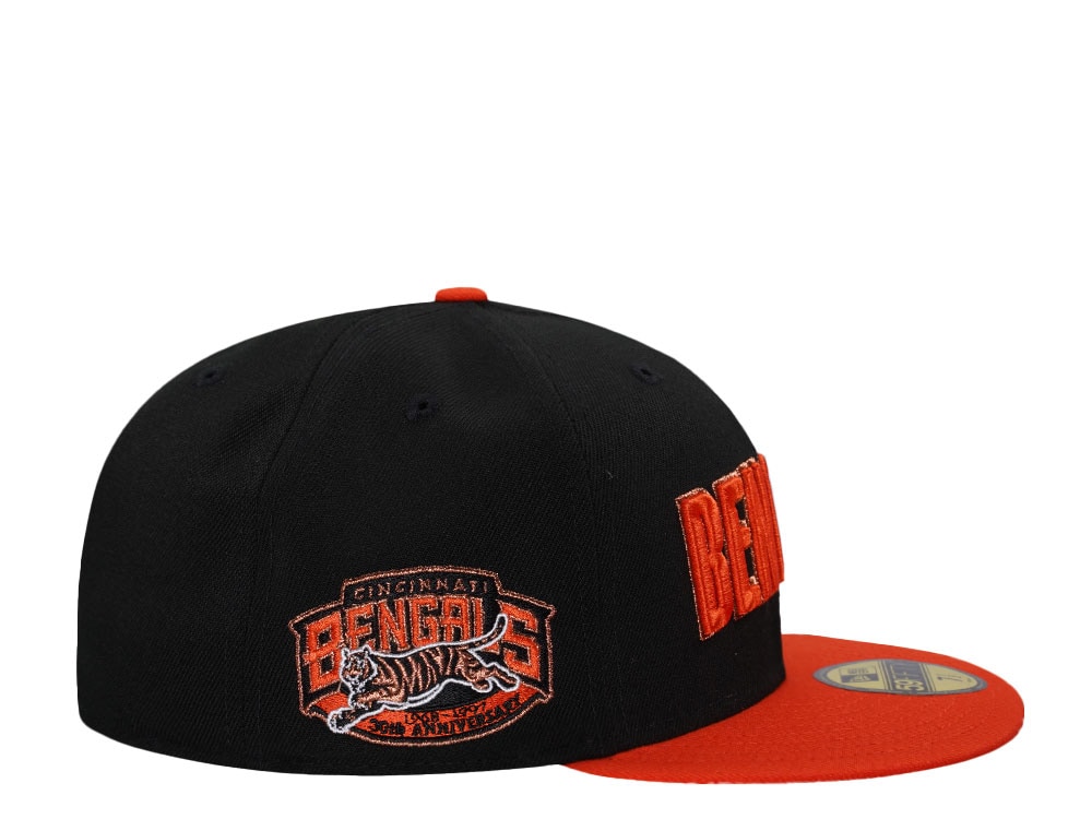 New Era Cincinnati Bengals 30th Anniversary Prime Two Tone Edition 59Fifty Fitted Casquette