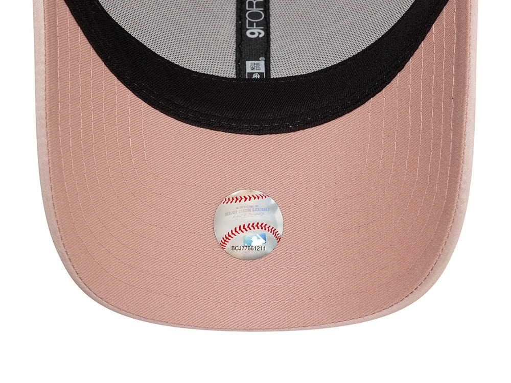 New Era New York Yankees Satin Pink Womens 9Forty Snapback Casquette