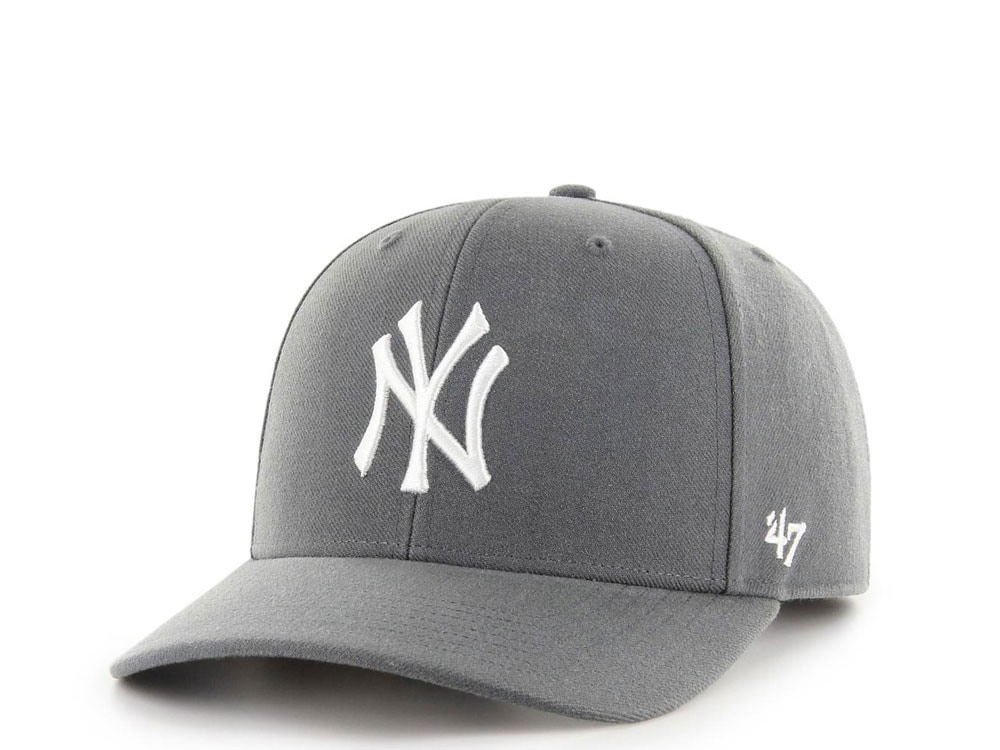 47Brand New York Yankees Cold Zone Classic DP Gray Snapback Casquette
